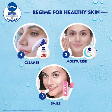 NIVEA Milk Delights Face Wash Precious Saffron For Normal Skin Skin 50ml, 50 ml